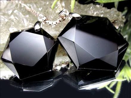 モリオン 黒水晶 チベット 六芒星 ヘキサゴン